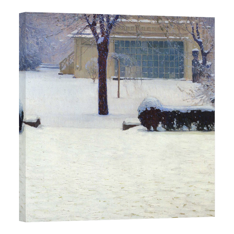 Студио през зимата